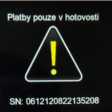 Nayax sériové číslo